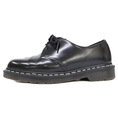 Dr. Martens 马丁靴 24757 1461 白色缝线 3 孔皮鞋 皮鞋