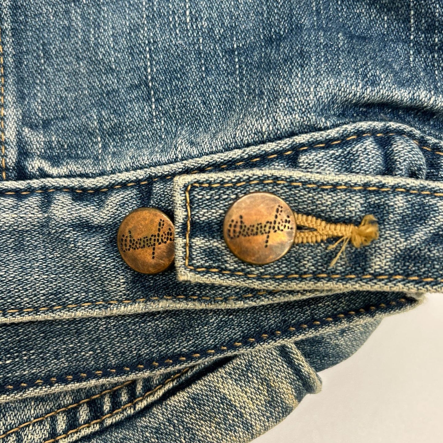 Wrangler ラングラー ブルー カリフォルニア刺繍 ジップ デニム ジャケット ジャケット