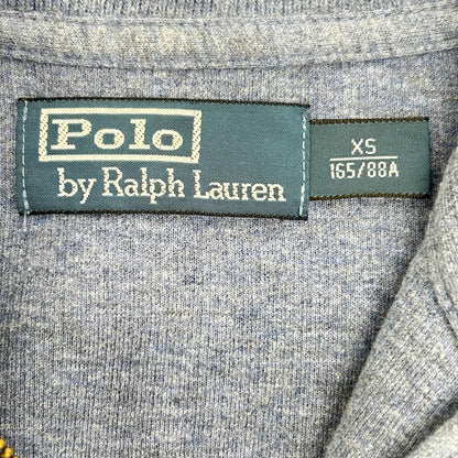 POLO RALPH LAUREN ポロ ラルフローレン ブルー ハーフジップ ニット トップス