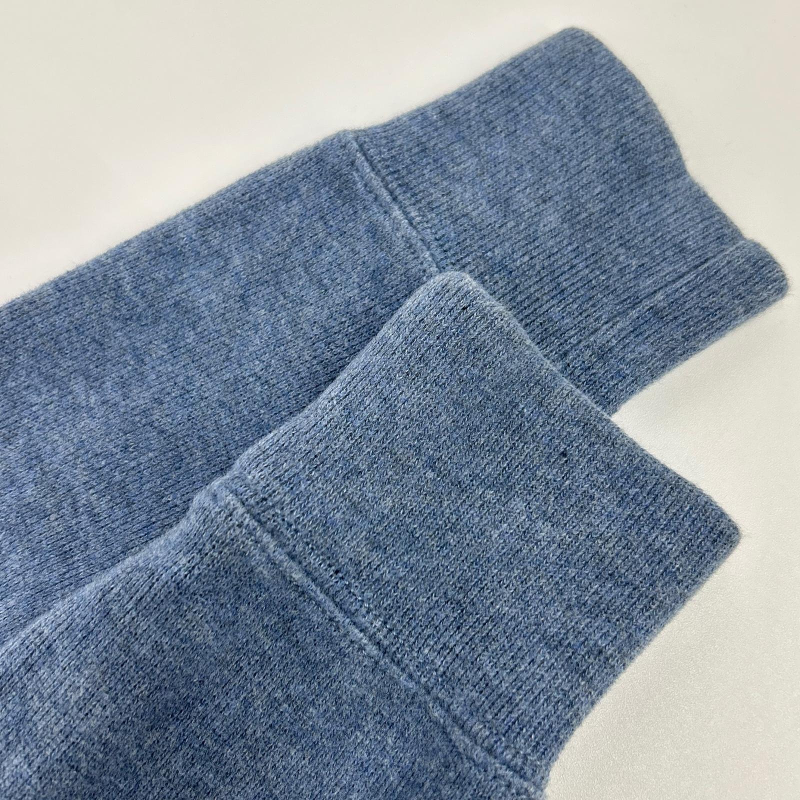 POLO RALPH LAUREN ポロ ラルフローレン ブルー ハーフジップ ニット トップス