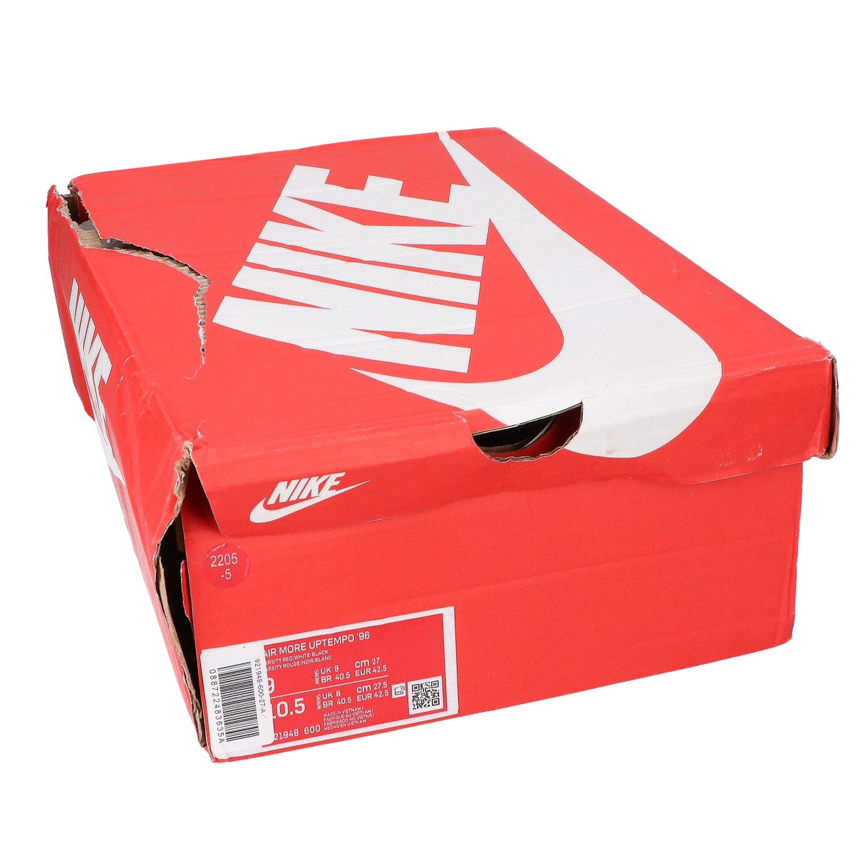 NIKE ナイキ 921948-600 AIR MORE UPTEMPO 96 エア モア アップテンポ 96 ハイカットスニーカー シューズ