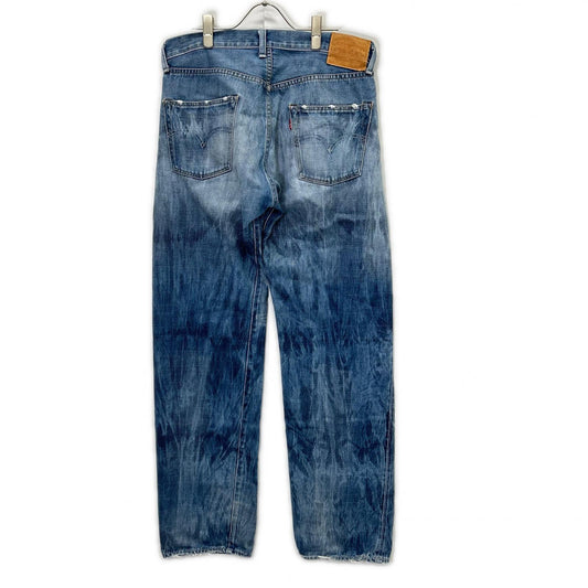 LEVI'S リーバイス 【VINTAGE CLOTHING】50154-0091 1954年 復刻 501XX ブルー ボタンフライ ダメージ加工デニムパンツ ボトムス