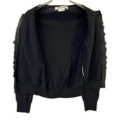 COMMEdesGARCONS COMMEdesGARCONS 川久保玲COMMEdesGARCONS（コムコム）RB-N012 黑色亮片开衫上衣