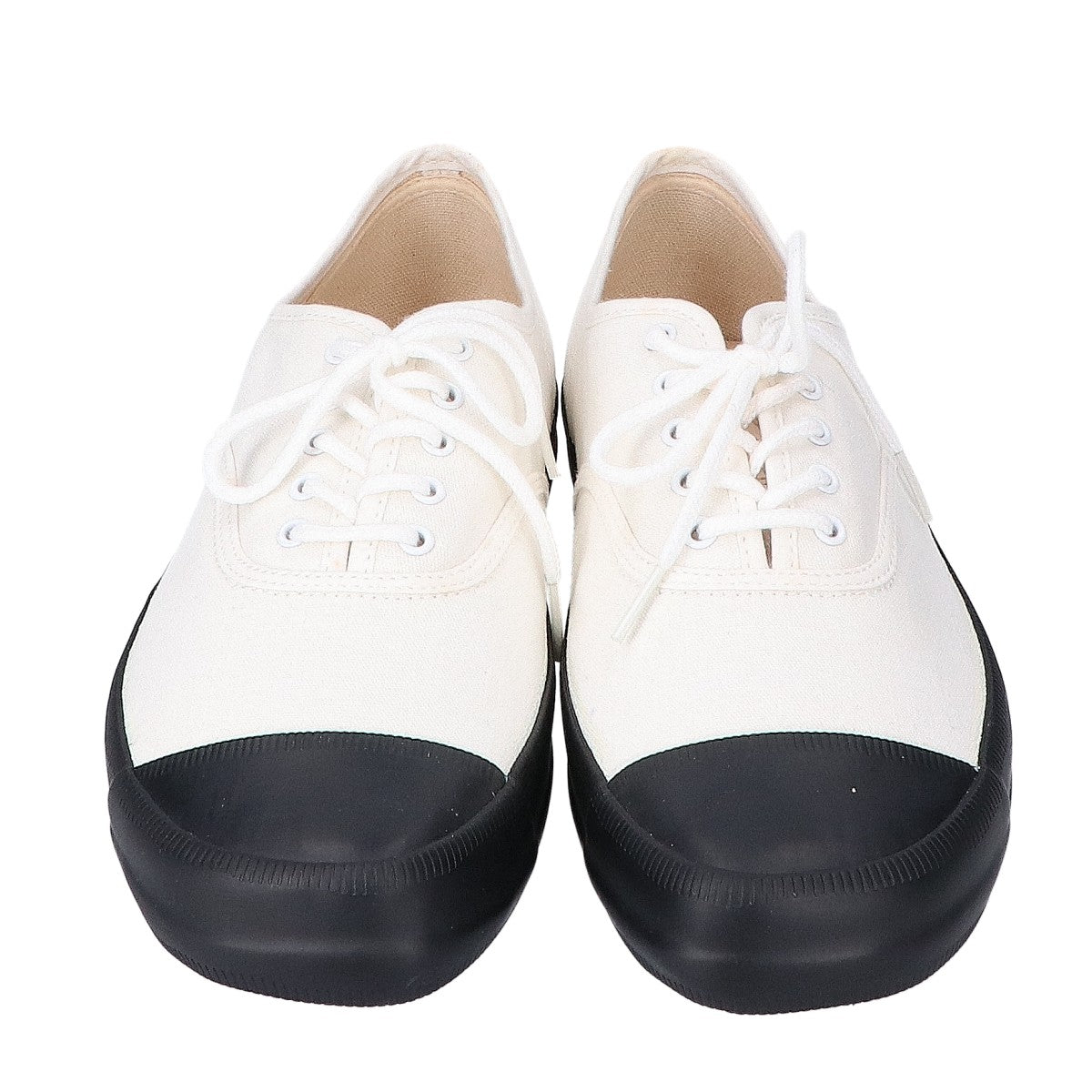 Marbot マルボー 【新品同様】OXFORD SNEAKERS キャンバス ローカットスニーカー シューズ
