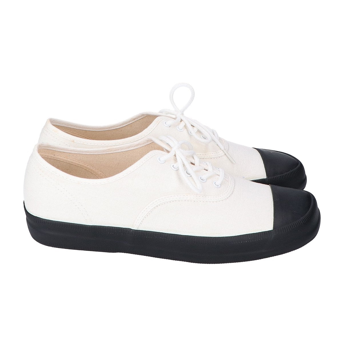 Marbot マルボー 【新品同様】OXFORD SNEAKERS キャンバス ローカットスニーカー シューズ