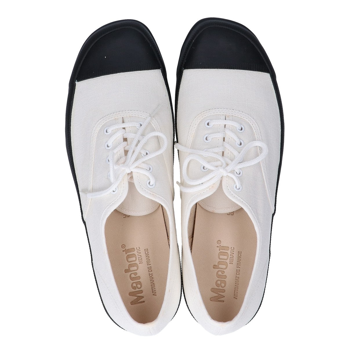 Marbot マルボー 【新品同様】OXFORD SNEAKERS キャンバス ローカットスニーカー シューズ