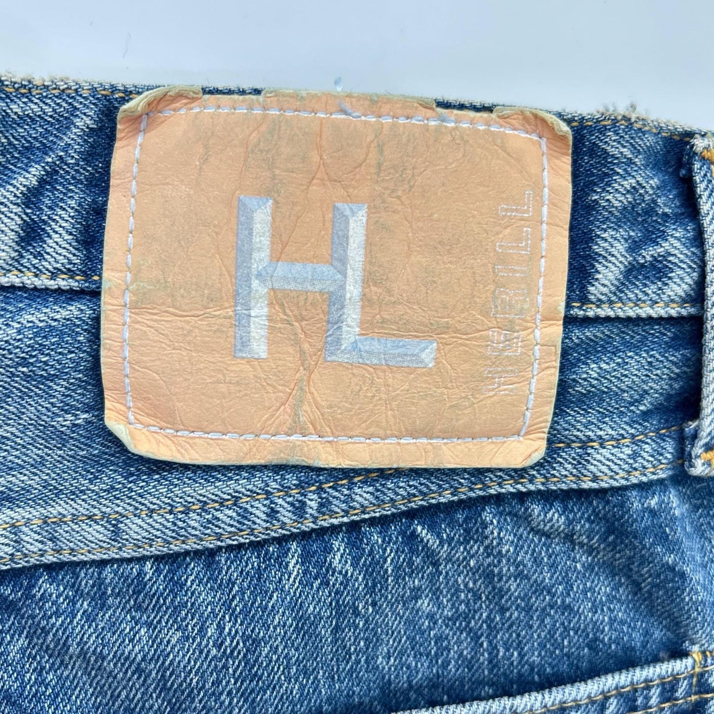 HERILL ヘリル ブルー ミドルウォッシュ HL Denim 4PK ボトムス