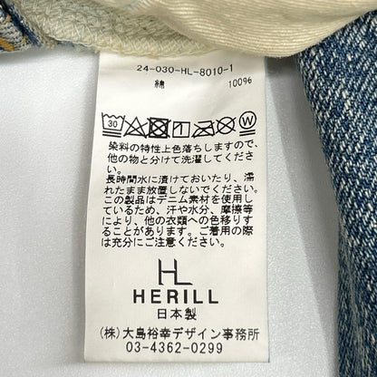 HERILL ヘリル ブルー ミドルウォッシュ HL Denim 4PK ボトムス