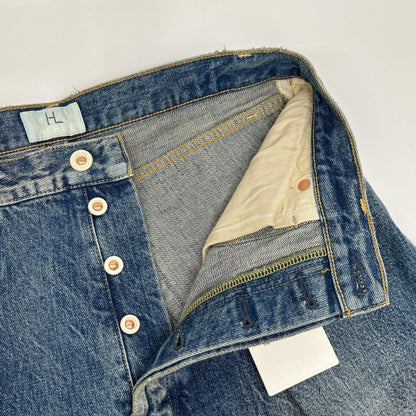 HERILL ヘリル ブルー ミドルウォッシュ HL Denim 4PK ボトムス