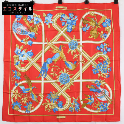 HERMES エルメス Caraibes カリブ朝 カレ90 スカーフ