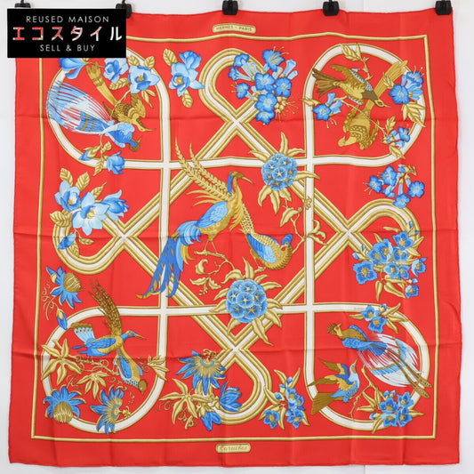 HERMES エルメス Caraibes カリブ朝 カレ90 スカーフ