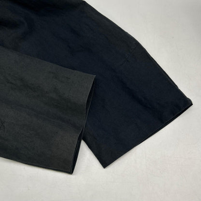 Phlannel Phlannel navy cotton × linen tailored jacket jacket