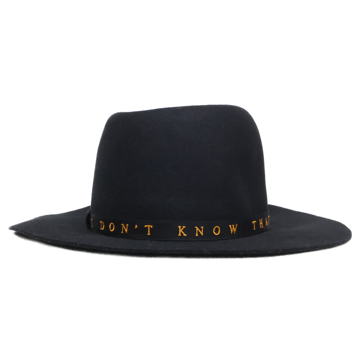 HYSTERIC GLAMOUR ヒステリックグラマー x STETSON ステットソン 【美品】02173QH07 MESSAGE 刺繍リボンハット 帽子