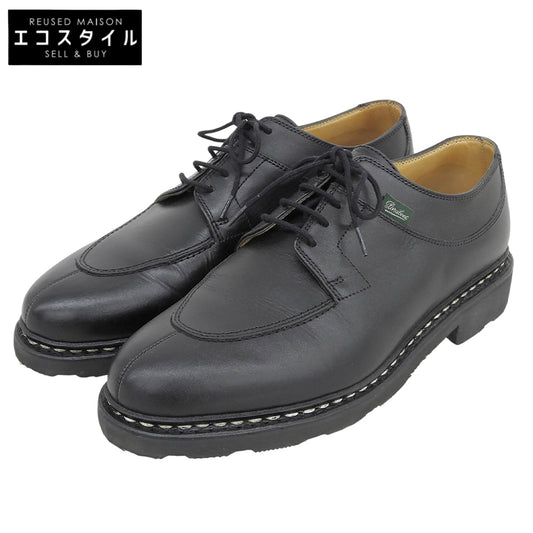 Paraboot パラブーツ 美品 アヴィニョン Uチップ ドレスシューズ メンズ ブラック 7 1/2 705109 シューズ