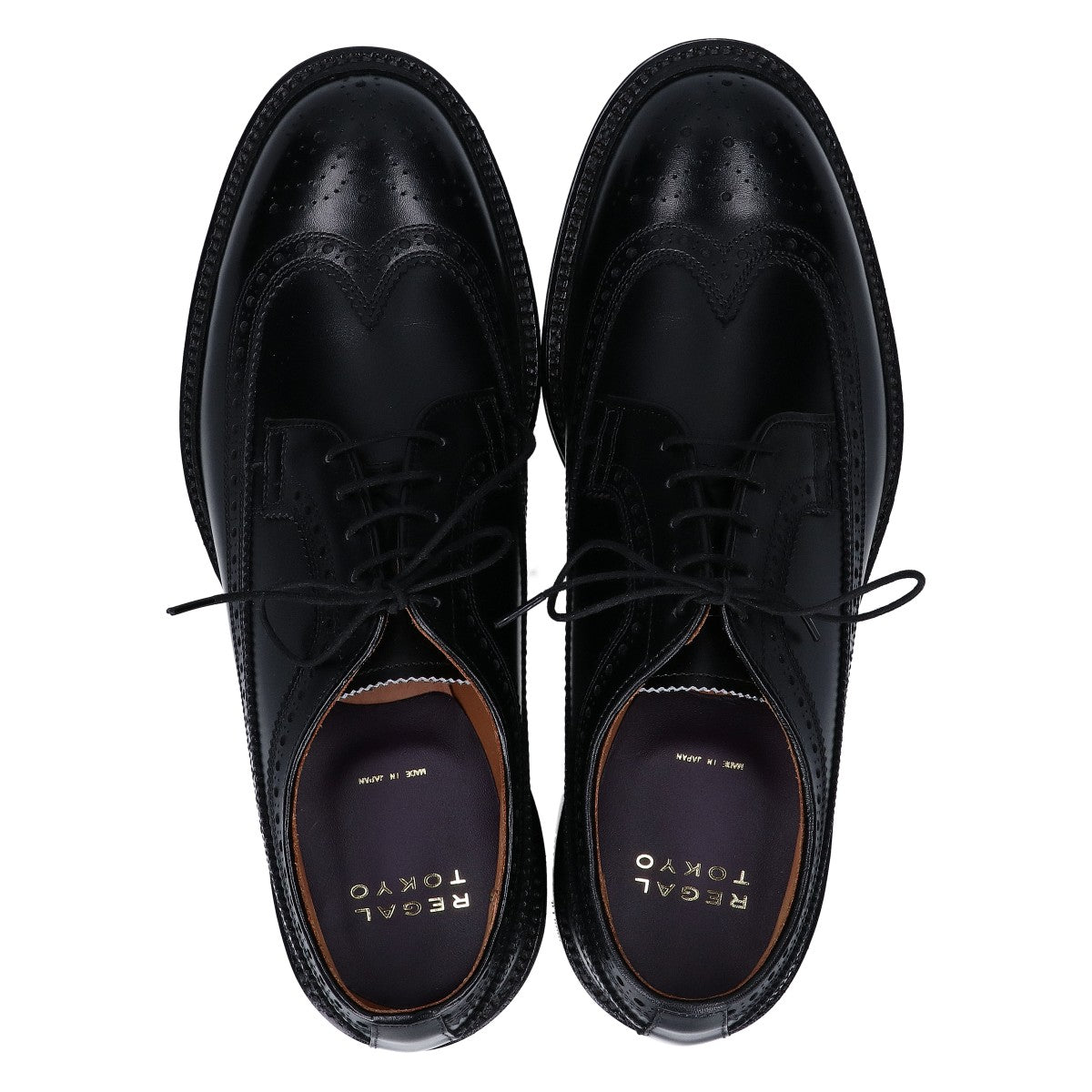 REGAL TOKYO リーガルトーキョー 【新品同様】W19R 外羽根 ウィングチップ レザーシューズ シューズ