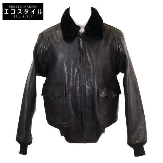 BUZZ RICKSON'S バズリクソンズ 【美品】BR80671 WILLIAM GIBSON COLLECTION AN6552 茶芯 ゴートスキン フライト ジャケット