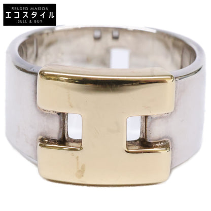 HERMES エルメス Ag925 x Au750 ヘラクレス リング 指輪