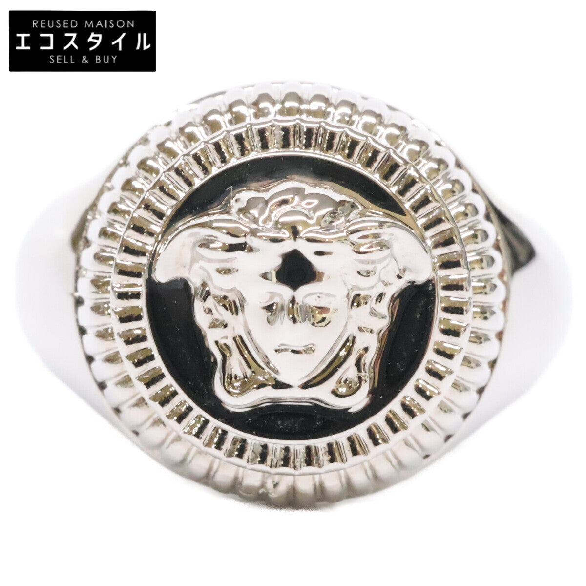 Versace ヴェルサーチ 【美品】メドゥーサ ビギー リング 指輪