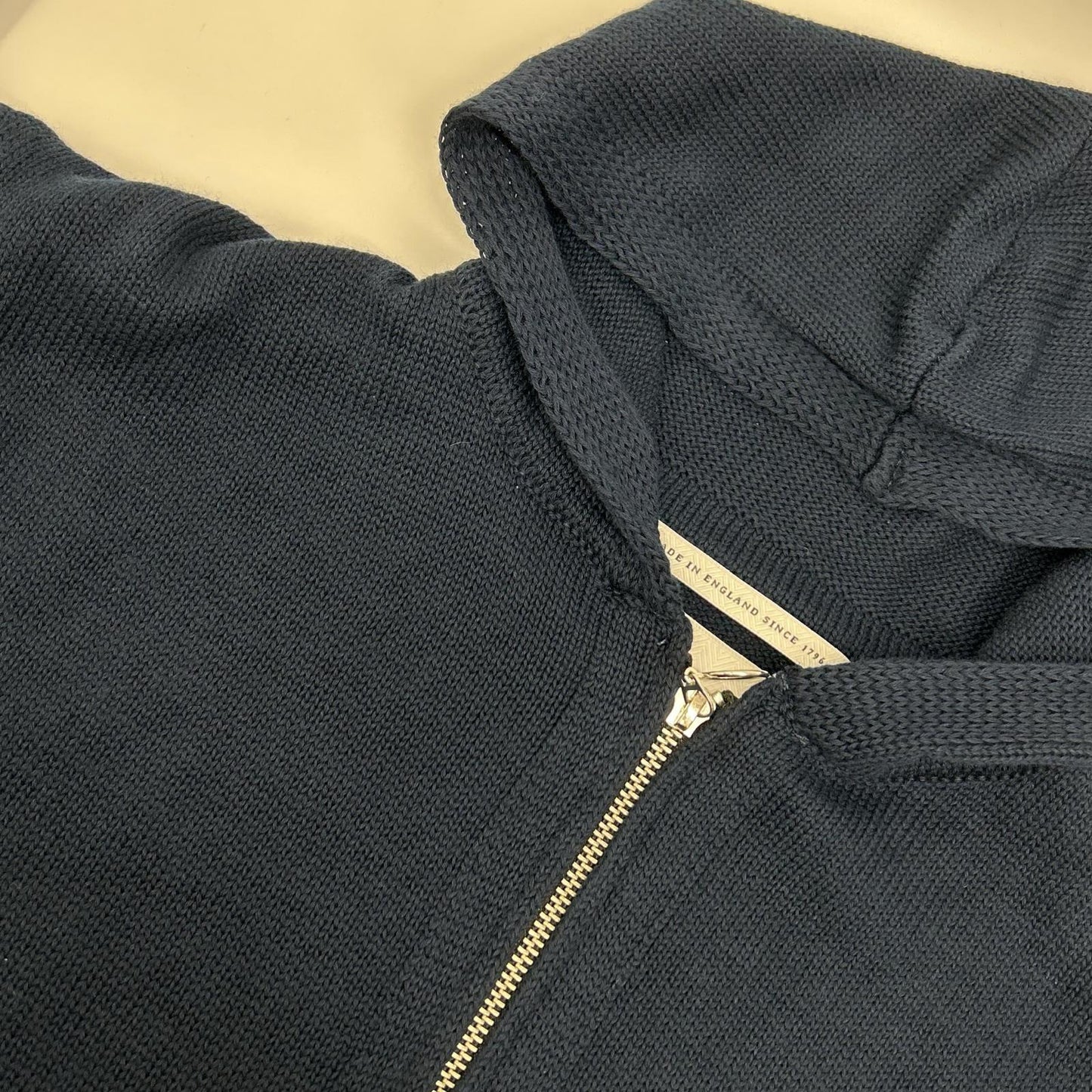 Peregrine ペレグリン CO-100 ネイビー ジップ ニットジャケット ジャケット