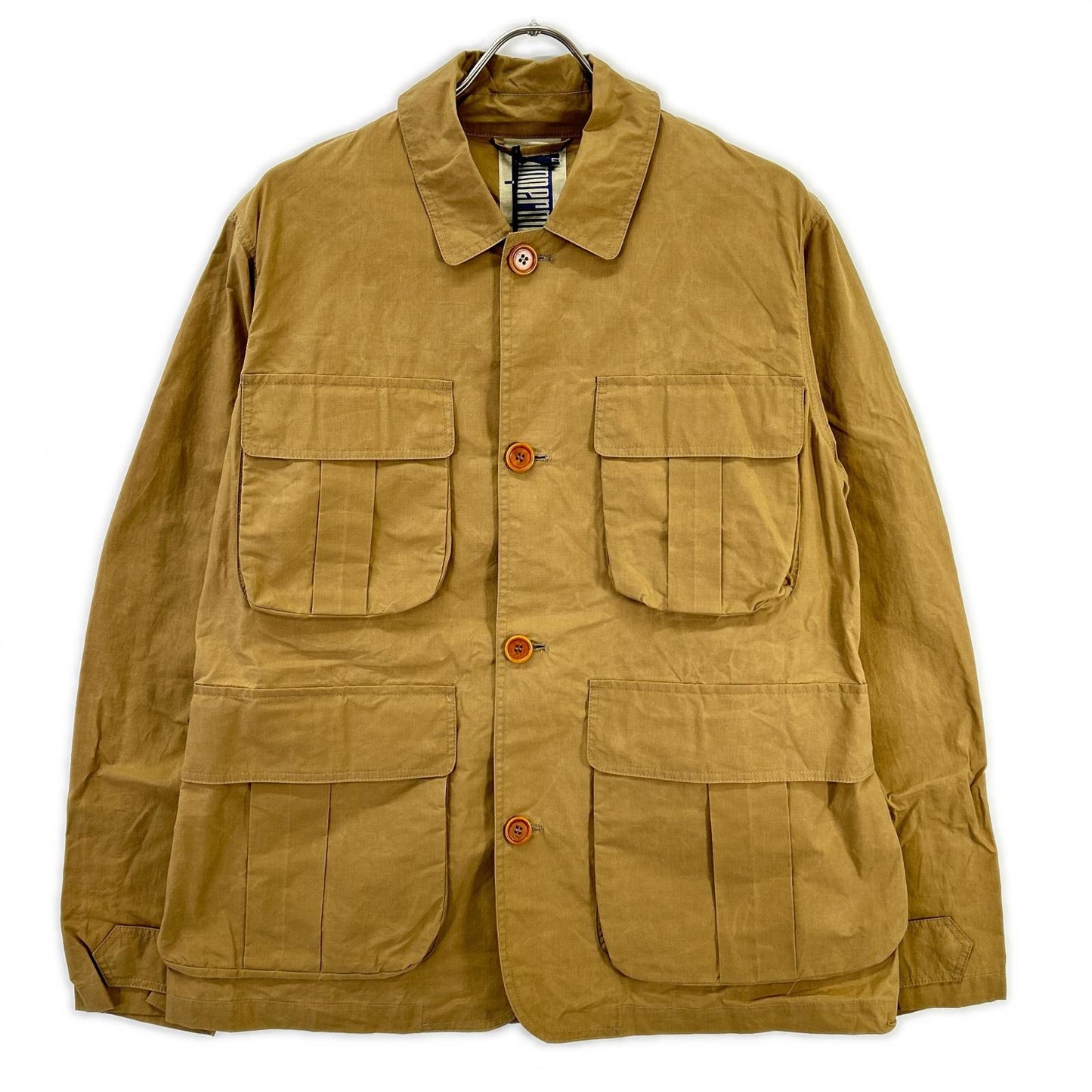 LIMPERMEABILE Limpermeabile beige cotton FISH NEW jacket jacket