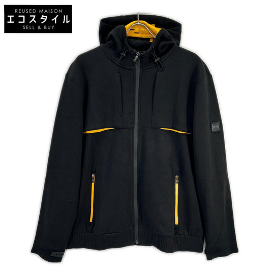 HUGO BOSS ヒューゴボス 10223627 ブラック ジップ パーカー トップス