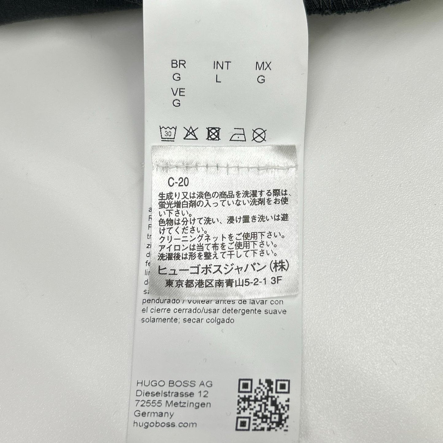 HUGO BOSS ヒューゴボス 10223627 ブラック ジップ パーカー トップス