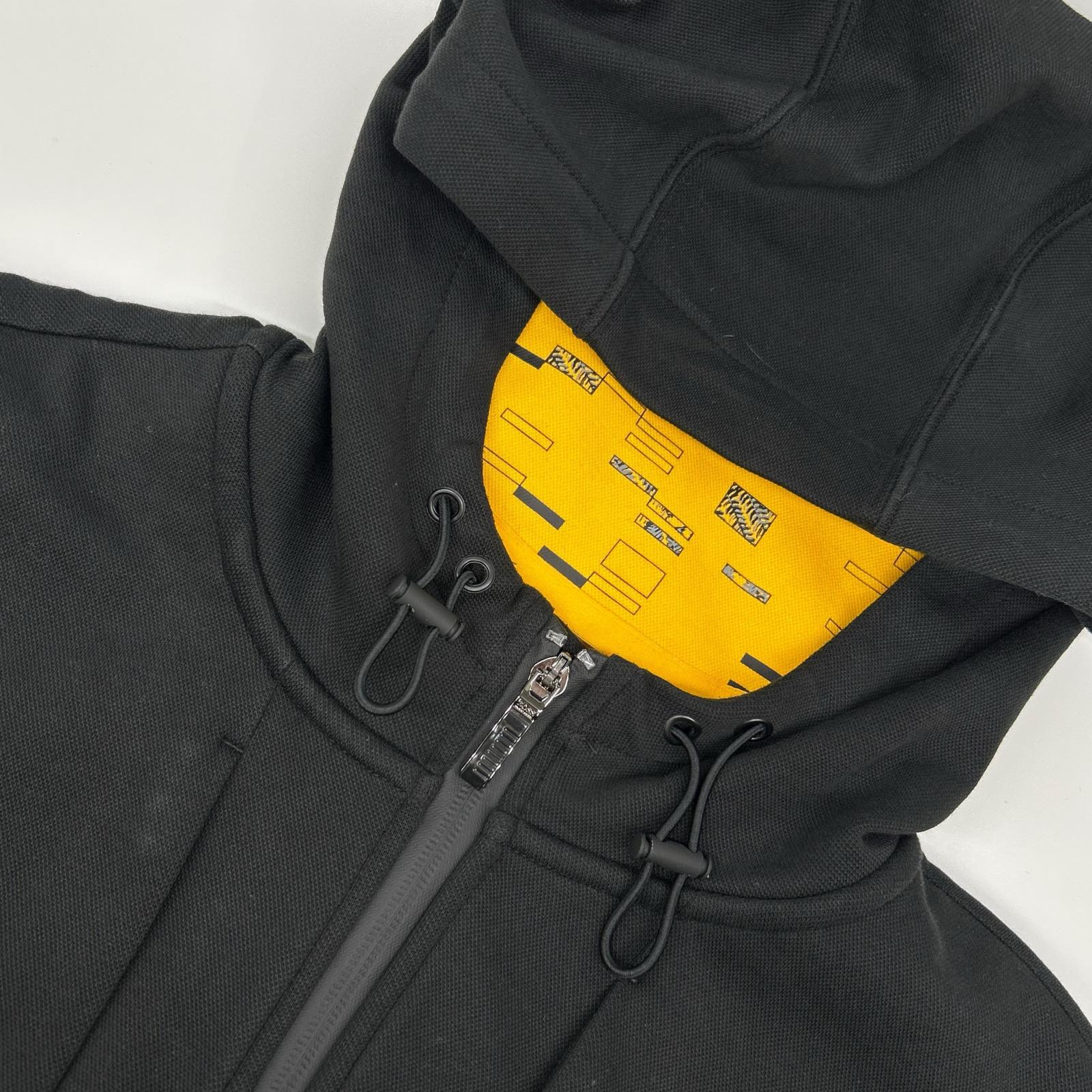 HUGO BOSS ヒューゴボス 10223627 ブラック ジップ パーカー トップス