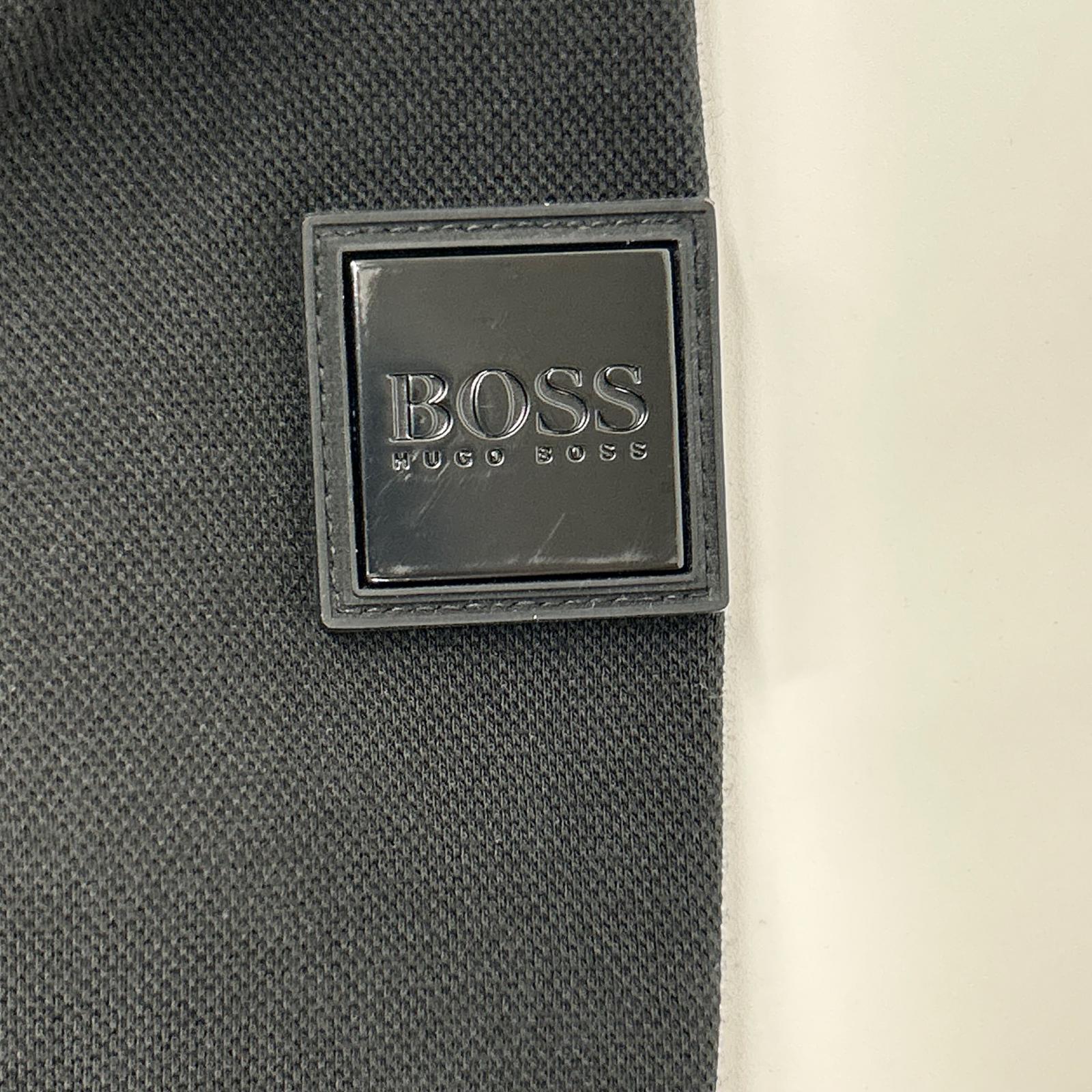 HUGO BOSS ヒューゴボス 10223627 ブラック ジップ パーカー トップス