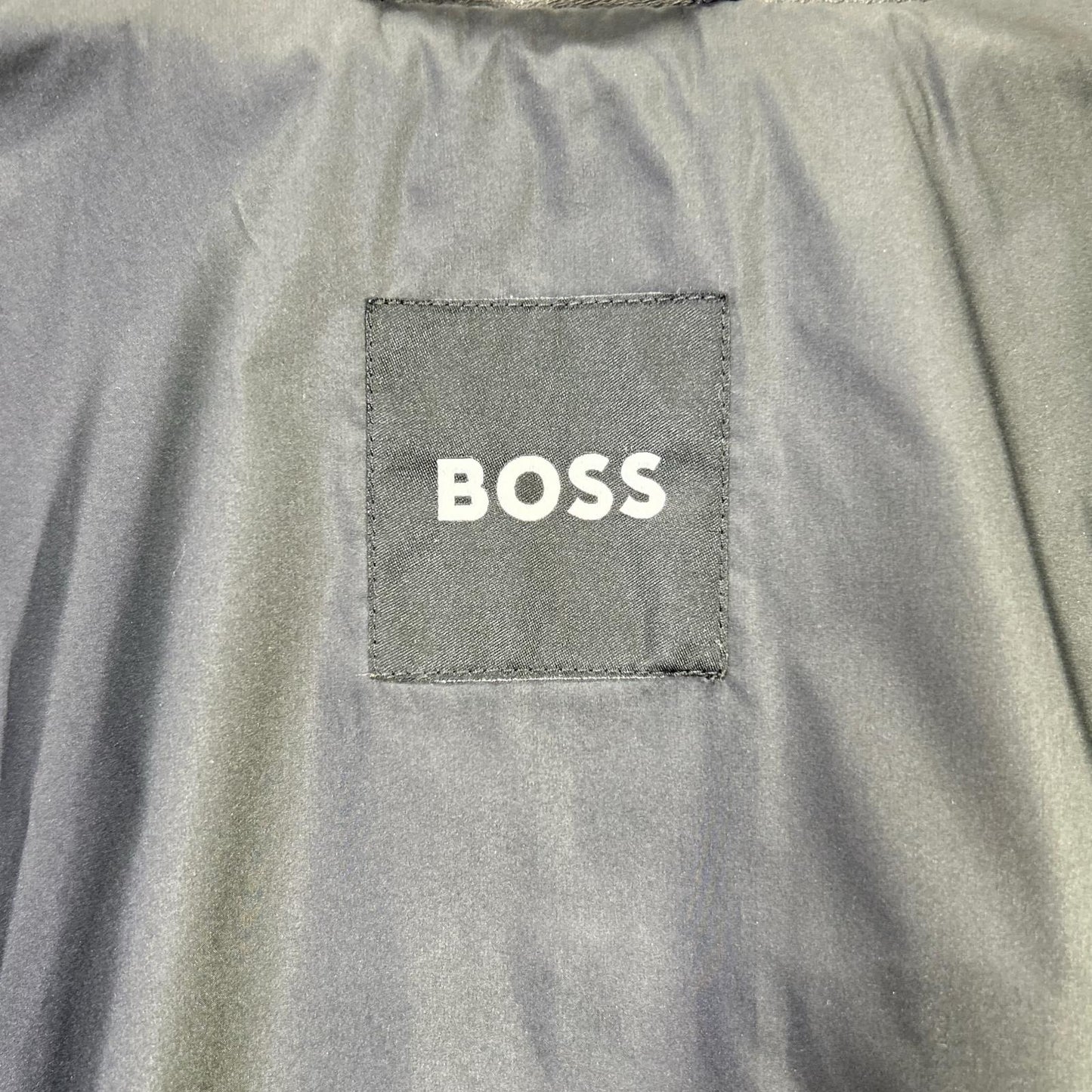 HUGO BOSS ヒューゴボス 10204714 ブラック オールレザー シングルライダースジャケット ジャケット