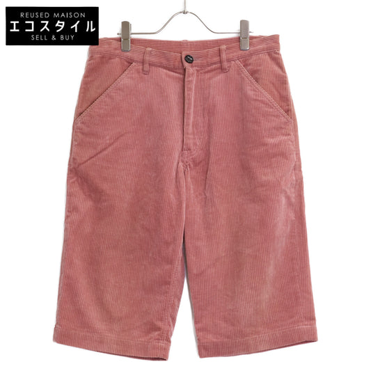 COMMEdesGARCONS HOMME PLUS コムデギャルソンオムプリュス PL-P040 ピンク コーデュロイ ハーフパンツ ボトムス