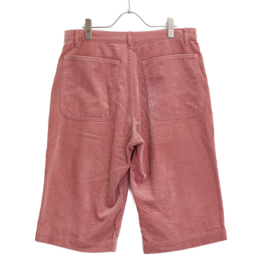 COMMEdesGARCONS HOMME PLUS コムデギャルソンオムプリュス PL-P040 ピンク コーデュロイ ハーフパンツ ボトムス
