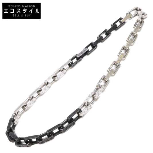 LOUIS VUITTON ルイヴィトン 【美品】M00677 コリエ・モノグラム チェーン ネックレス
