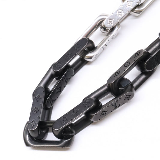 LOUIS VUITTON ルイヴィトン 【美品】M00677 コリエ・モノグラム チェーン ネックレス