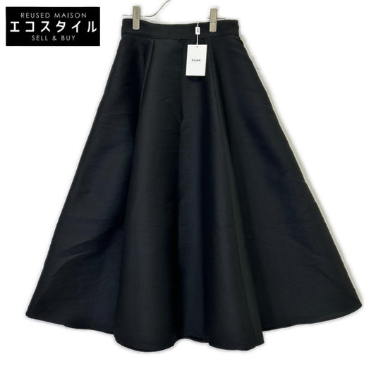 CLANE クラネ 18109-6072 ブラック VOLUME FLARE SKIRT スカート