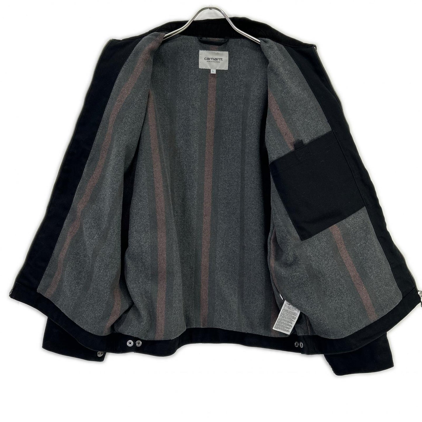 carhartt 卡哈特 24TR001481 黑色 底特律夹克 夹克