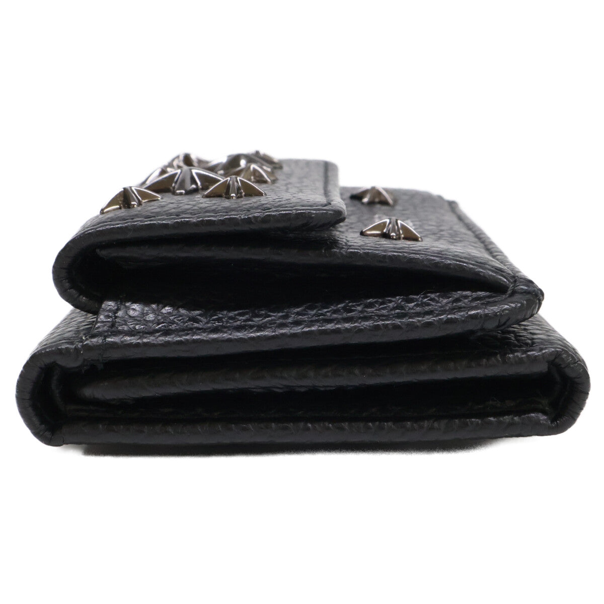 JIMMY CHOO ジミーチュウ 【美品】スタースタッズ レザー コンパクト
