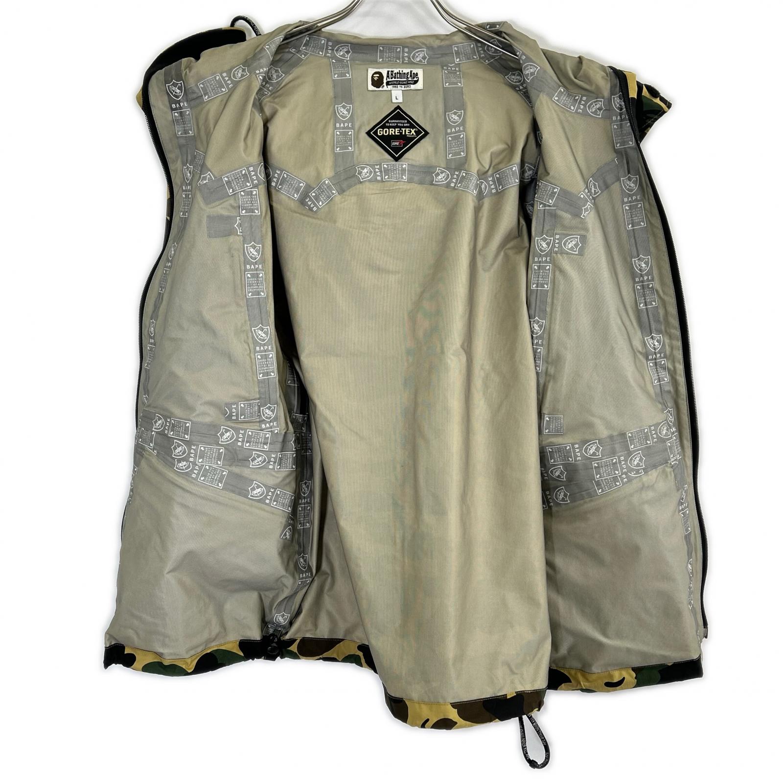 A BATHING APE アベイシングエイプ 001HJC801001X 1ST CAMO SNOWBOARD JACKET GORE-TEX ナイロンジャケット ジャケット