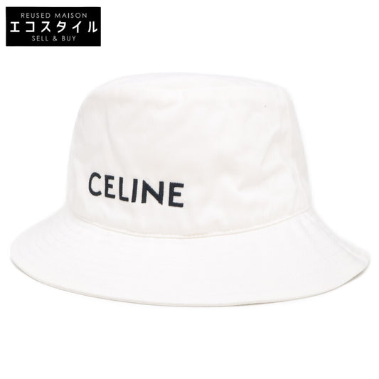CELINE セリーヌ 【即決/国内正規】2AUO4968P ロゴ刺繍 バケットハット 帽子