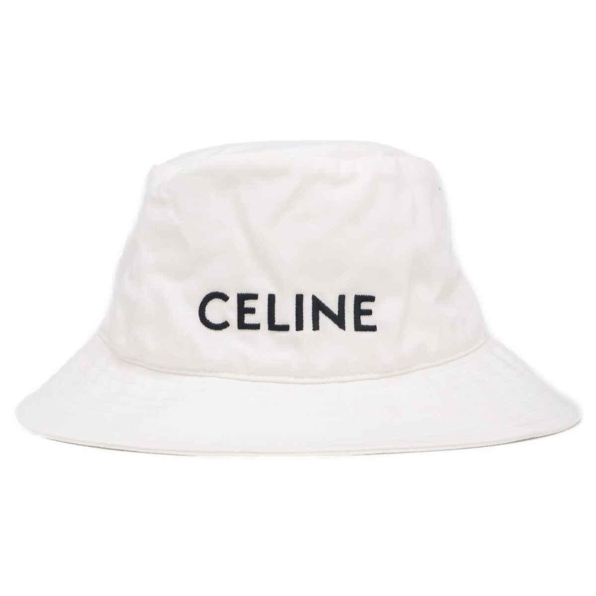 CELINE セリーヌ 【即決/国内正規】2AUO4968P ロゴ刺繍 バケットハット 帽子