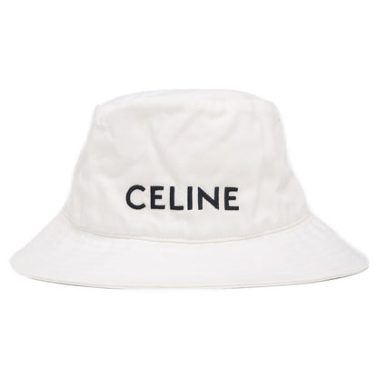 CELINE セリーヌ 【即決/国内正規】2AUO4968P ロゴ刺繍 バケットハット 帽子