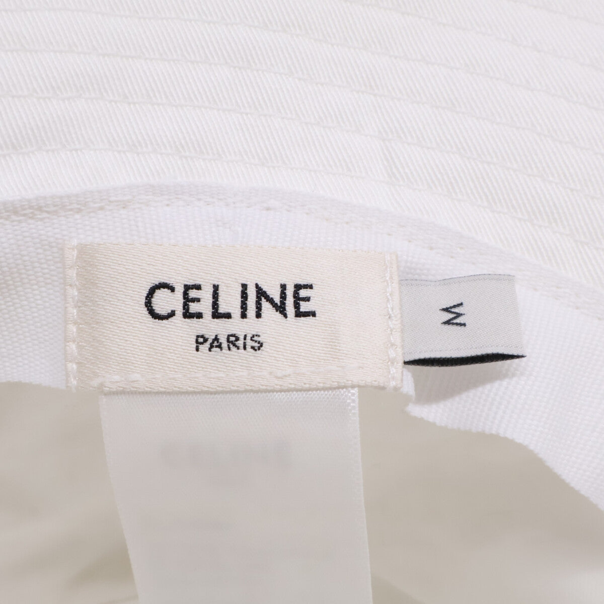 CELINE セリーヌ 【即決/国内正規】2AUO4968P ロゴ刺繍 バケットハット 帽子