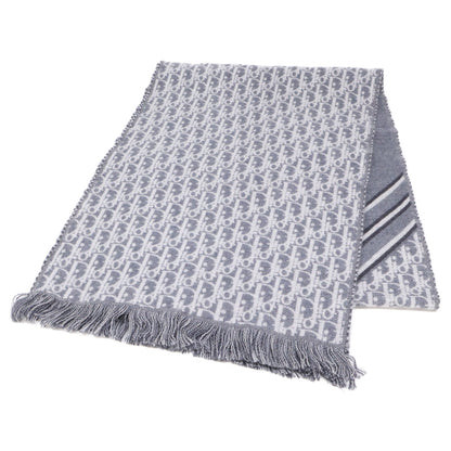DIOR Dior [excellent condition] 18E0005A0479 Oblique wool scarf