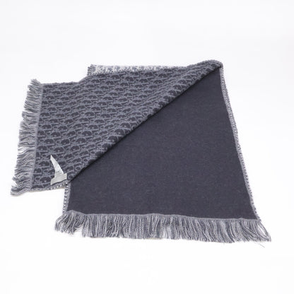 DIOR Dior [excellent condition] 18E0005A0479 Oblique wool scarf