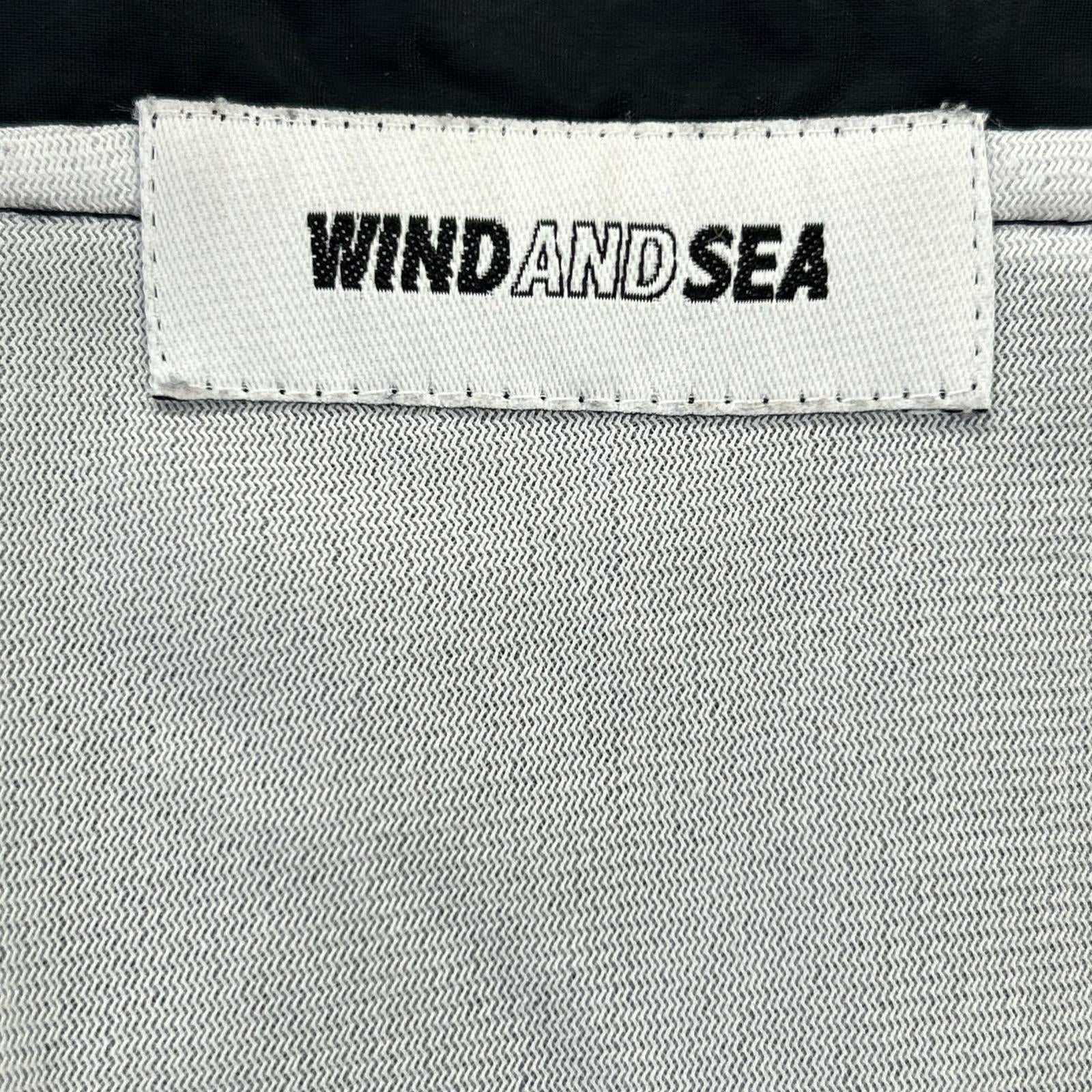 WIND AND SEA 威丹西 【×SNKR DUNK】WDS-SNKR-2-08 黑色 尼龙 教练夹克 夹克