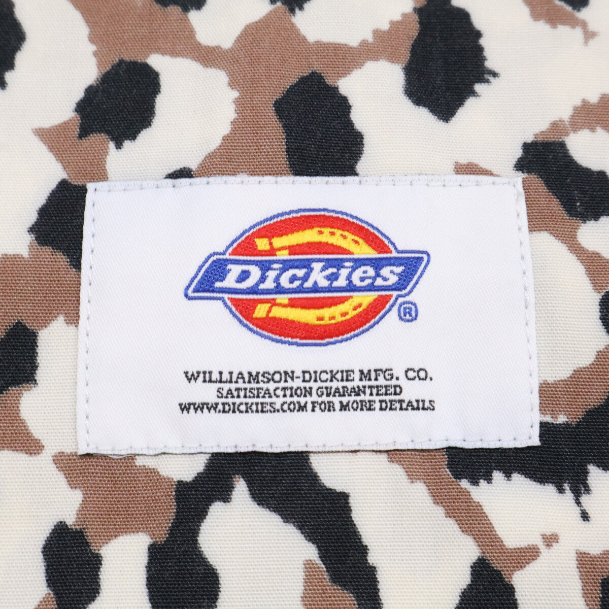 WACKO MARIA ワコマリア ｘDICKIES DICKIES-WM-WR02 レオパード柄 半袖ワークシャツ トップス