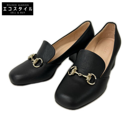 GUCCI グッチ 【美品】466701 ホースビット スクエアトゥ パンプス シューズ