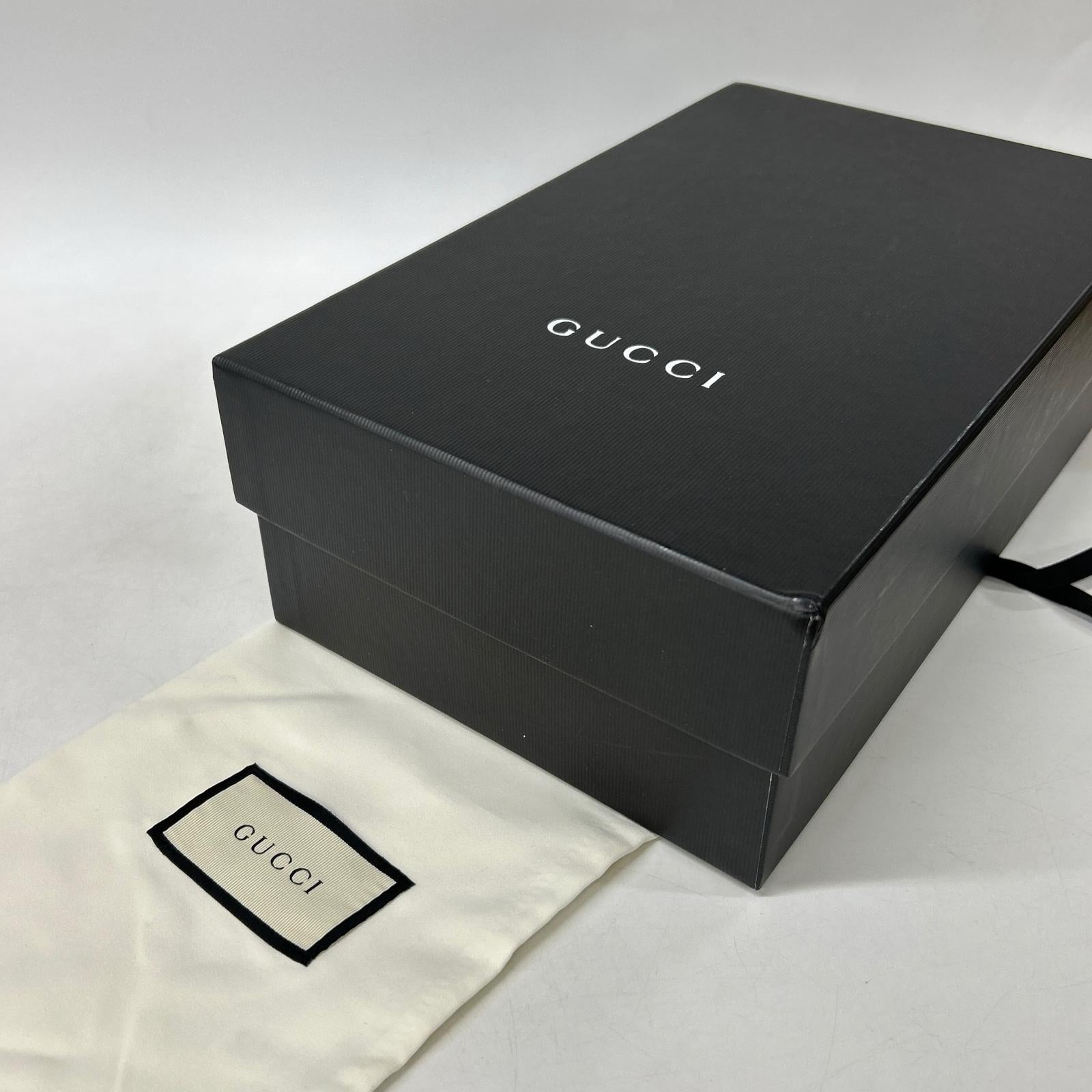 GUCCI グッチ 【美品】466701 ホースビット スクエアトゥ パンプス シューズ