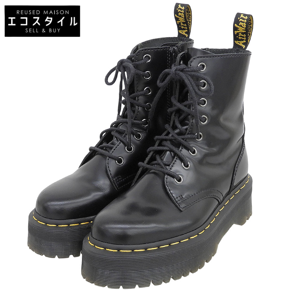 Dr.Martens Leather lace-up shoes, women's shoes, black, 37, aw006 kv04w, shoes