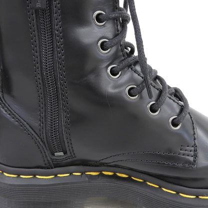Dr.Martens Leather lace-up shoes, women's shoes, black, 37, aw006 kv04w, shoes