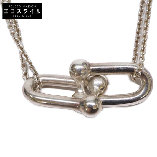 TIFFANY&Co. ティファニー 925 ハードウェア ラージ ダブルリンク ペンダント ネックレス